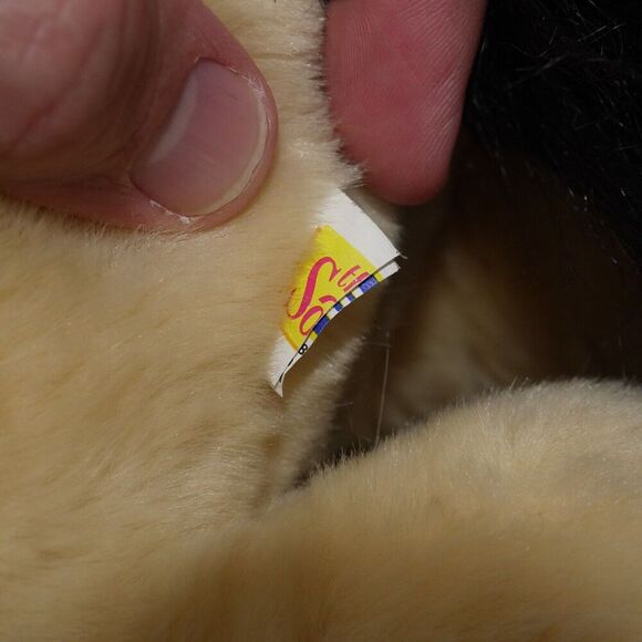 Saddle Club Large Realistic Horse Plush 28" Light Brown Tan Black Starlight‎ VTG - Picture 5 of 15